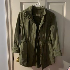 Army Green Adjustable Jacket